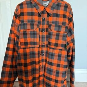 Like New Under Armour Flannel Shacket Size L (Rare 2013)